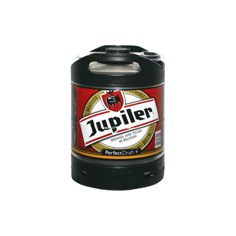 Fustino Birra Jupiler da 6 litri Pils Belga Vuoto a Rendere