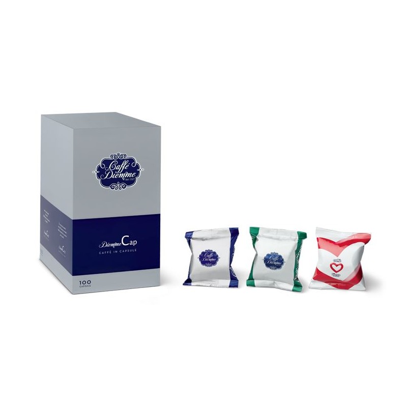 100 Capsule Caffè Miscela Super Per Macchinette Caffè Diemme 0,35 € a Capsula