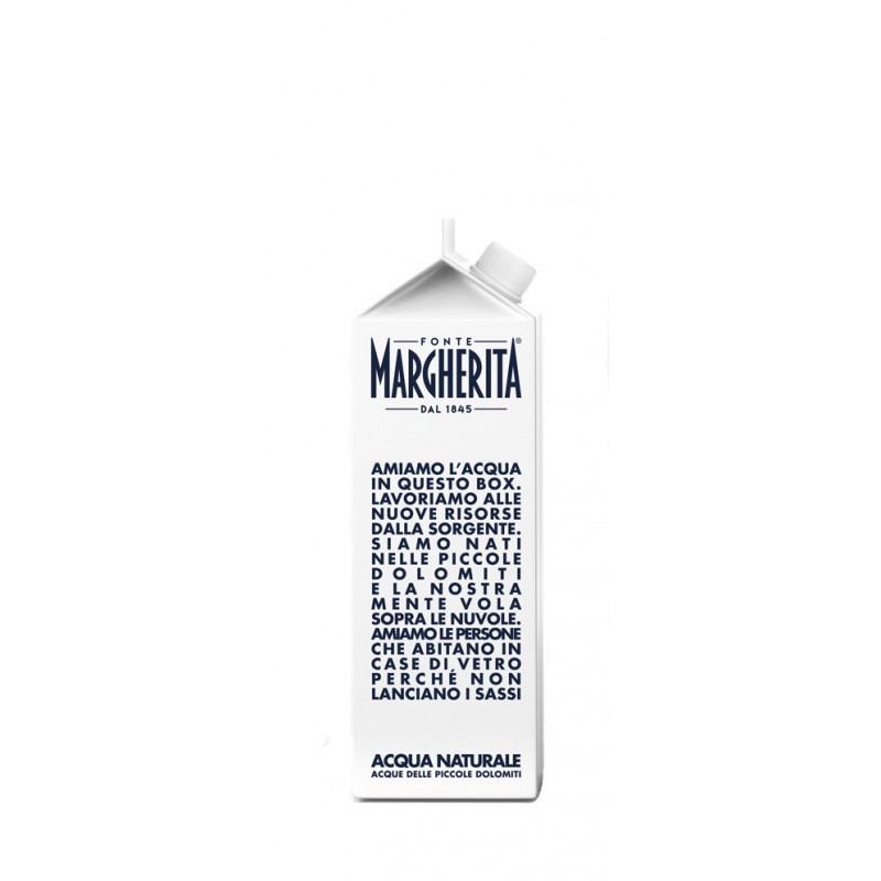 Acqua Naturale in Cartone Fonte Margherita 12 bottiglie da 0,50 l