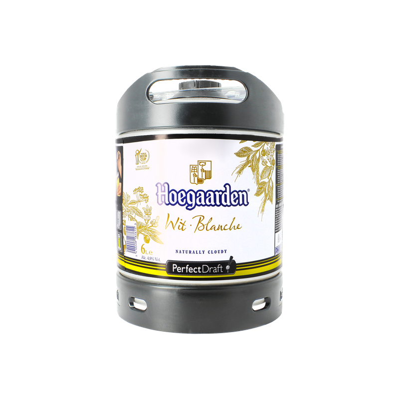 Fustino Birra Bianca Belga Hoegaarden da 6 litri Vuoto a Rendere