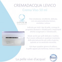 Crema Viso Idratante a base d'acqua di Levico 50 ml