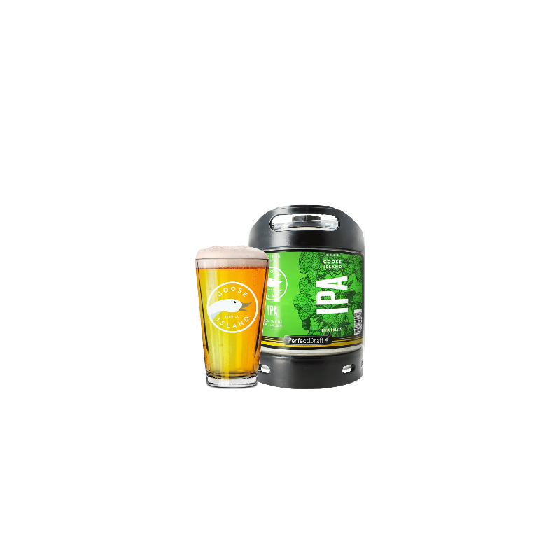 Fustino Birra Ambrata IPA Goose Island da 6 litri Vuoto a Rendere