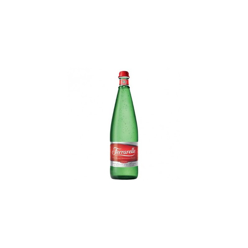 Acqua Ferrarelle da 0,75 cl 12 bottiglie di Vetro a Rendere